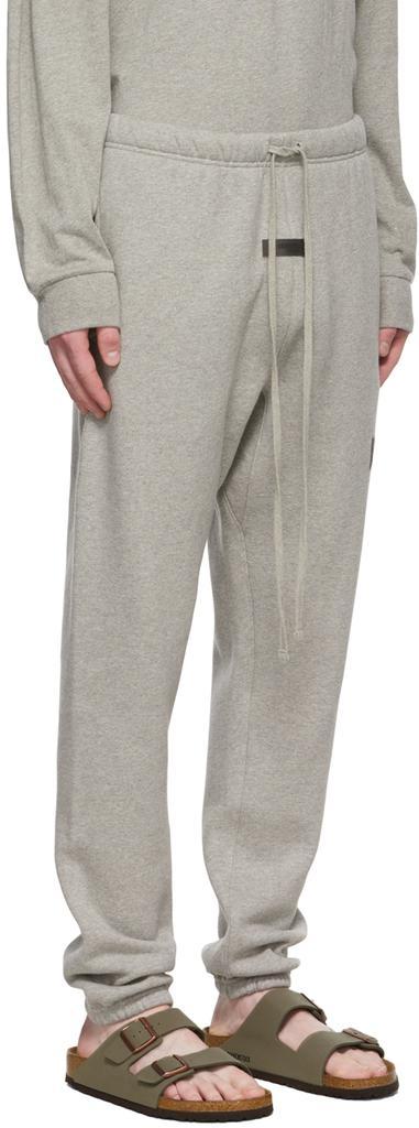 商品Essentials|Gray Cotton Lounge Pants,价格¥502,第4张图片详细描述