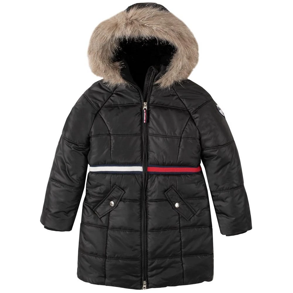 商品Tommy Hilfiger|Big Girls Long Puffer Jacket,价格¥364,第1张图片