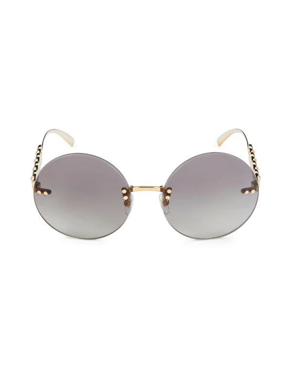 商品Versace|59MM Round Sunglasses,价格¥1338,第1张图片