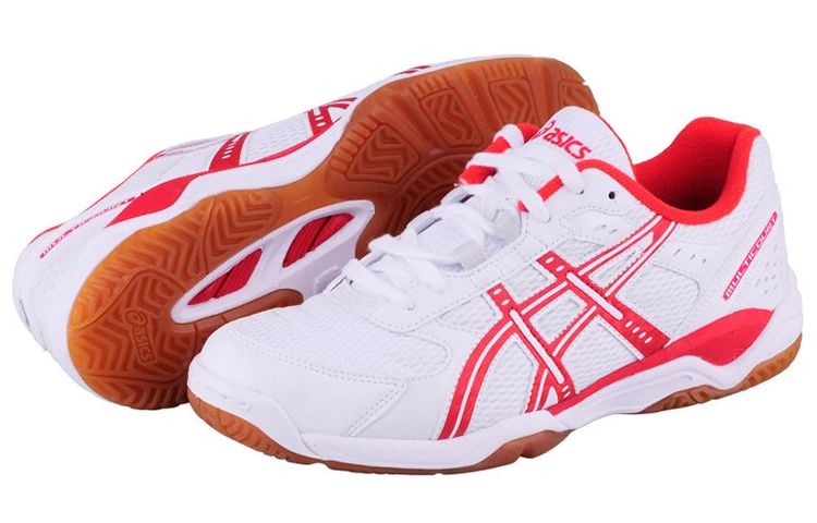 商品[国内直发] Asics|Multicourt 舒适防滑耐磨透气 低帮跑步鞋 男女同款 白红,价格¥867,第5张图片详细描述