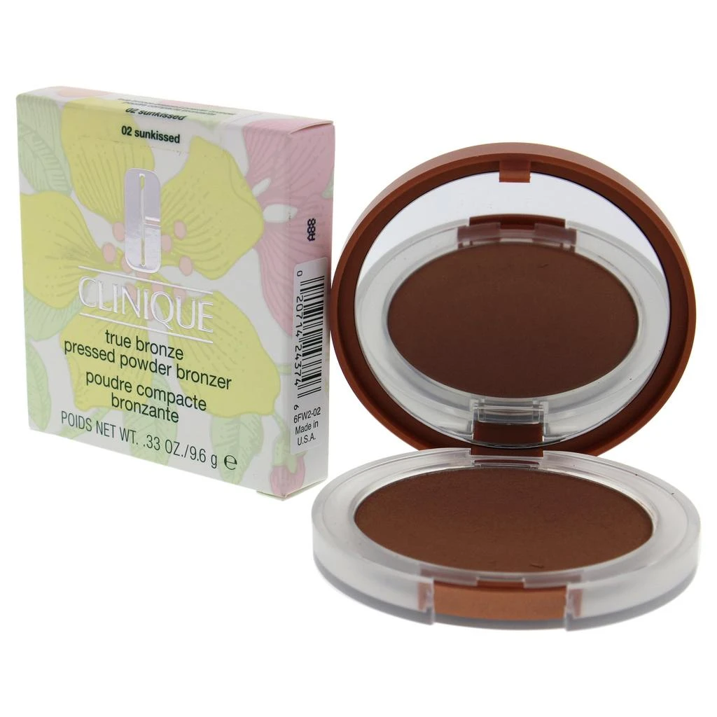 商品Clinique|True Bronze Pressed Powder Bronzer - 02 Sunkissed by Clinique for Women - 0.33 oz Powder,价格¥299,第1张图片