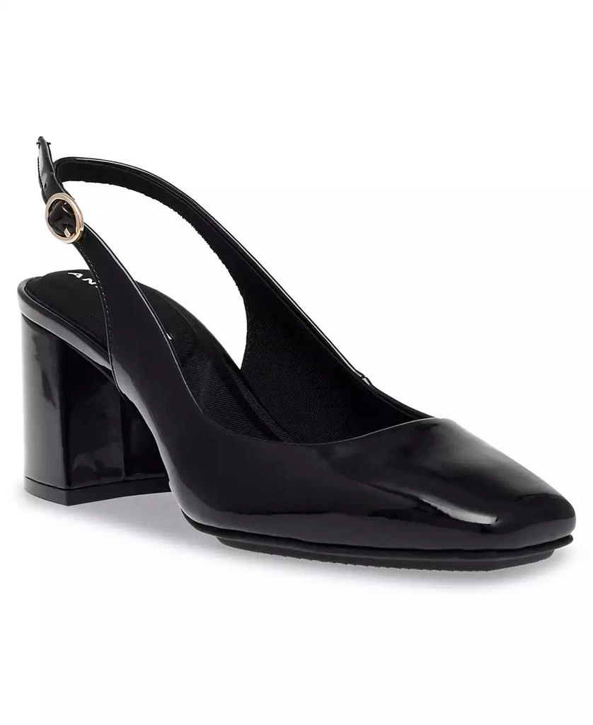 商品Anne Klein|Women's Laney Block Heel Slingback Dress Pumps,价格¥234,第1张图片