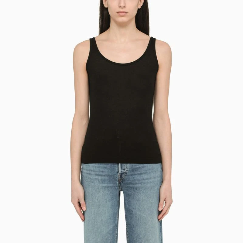 商品Vince|REGULAR BLACK TANK TOP,价格¥745,第1张图片