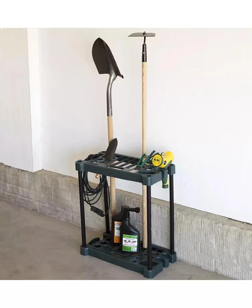 商品Trademark Global|Stalwart Compact Garden Tool Storage Rack - Fits Over 30 Tools,价格¥128,第2张图片详细描述