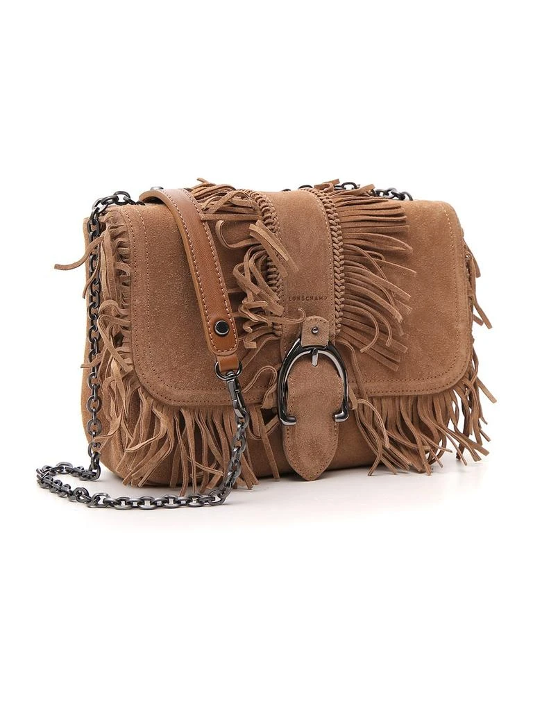 商品Longchamp|Longchamp Fringed Front Flap Crossbody Bag,价格¥4441,第3张图片详细描述