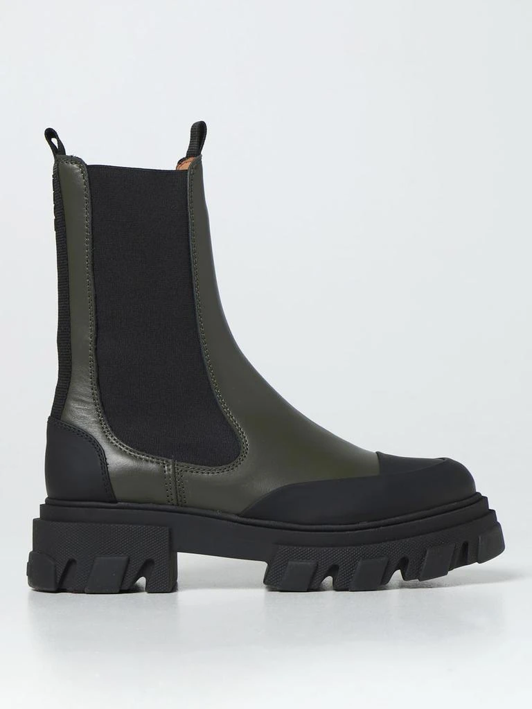 商品Ganni|Ganni flat ankle boots for woman,价格¥3047,第1张图片