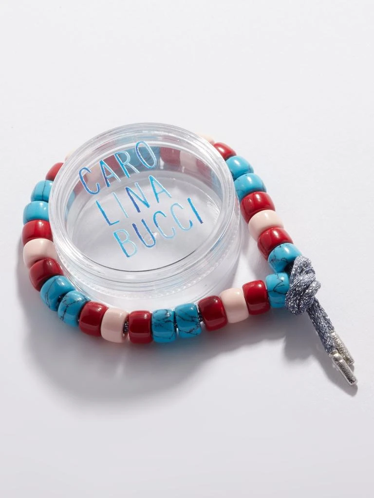 商品CAROLINA BUCCI|FORTE multi-stone beaded bracelet,价格¥5371,第3张图片详细描述