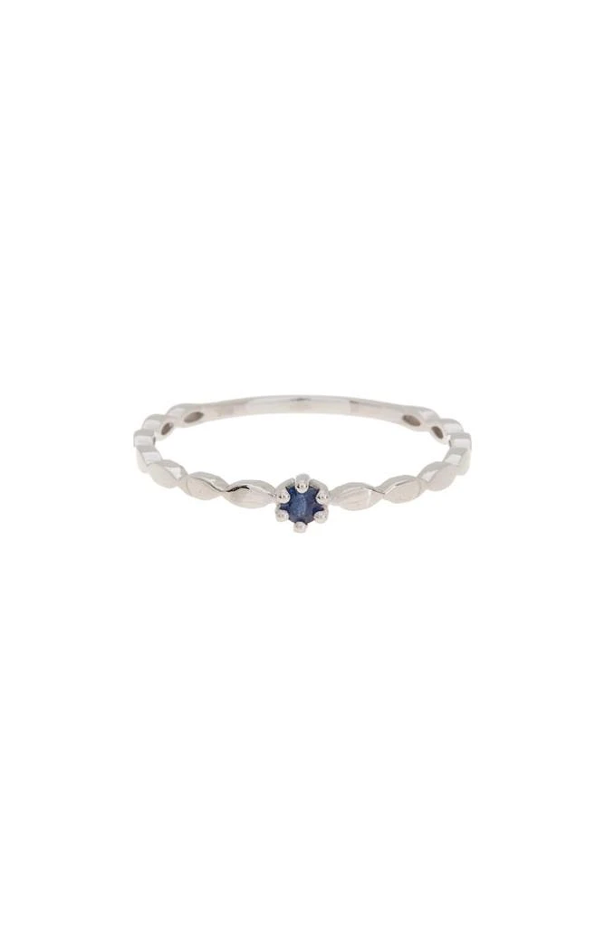 商品Bony Levy|18K White Gold Sapphire Ring,价格¥1647,第1张图片