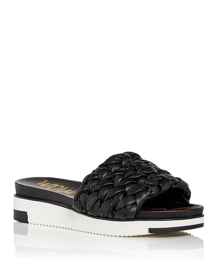 商品Sam Edelman|Women's Ainslie Platform Slide Sandals,价格¥445,第1张图片