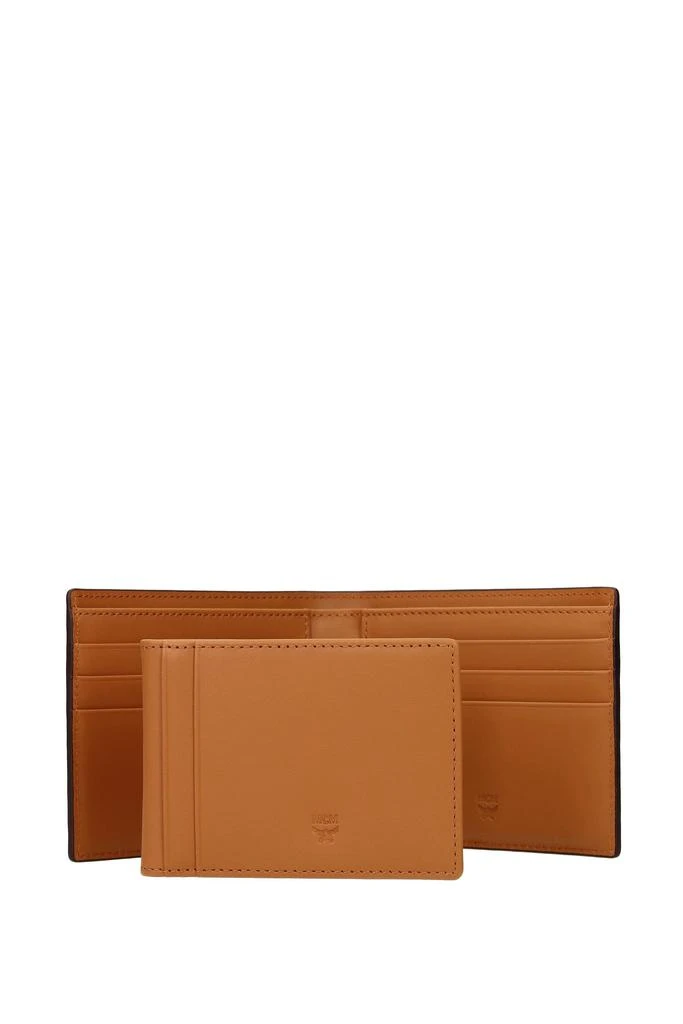 商品MCM|Wallets Leather Brown,价格¥2018,第3张图片详细描述