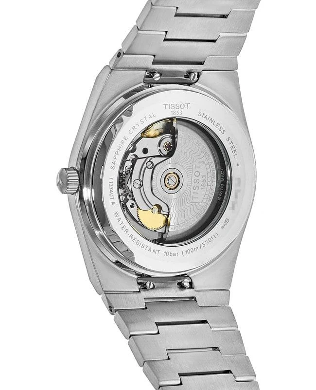 商品Tissot|Tissot PRX Powermatic 80 Silver Dial Steel Men's Watch T137.407.21.031.00,价格¥4263,第4张图片详细描述