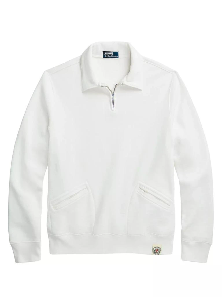 商品Ralph Lauren|Half-Zip Rugby Polo Sweatshirt,价格¥855,第1张图片