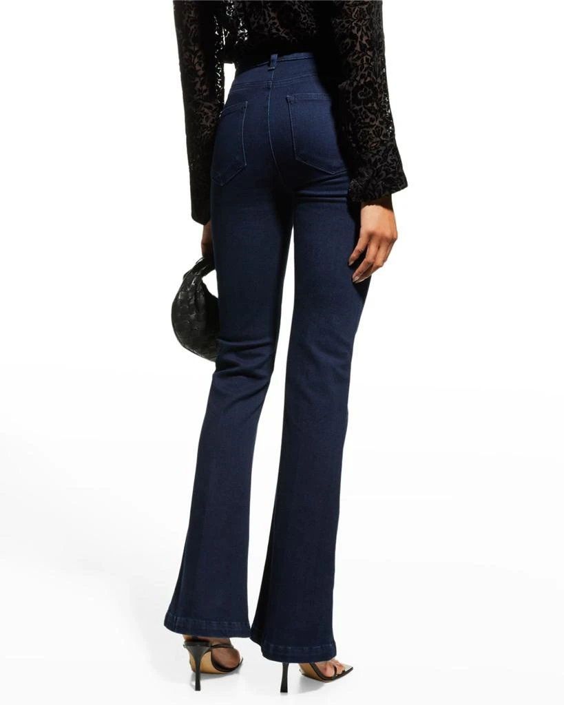 Genevieve Mid-Rise Flared Jeans 商品