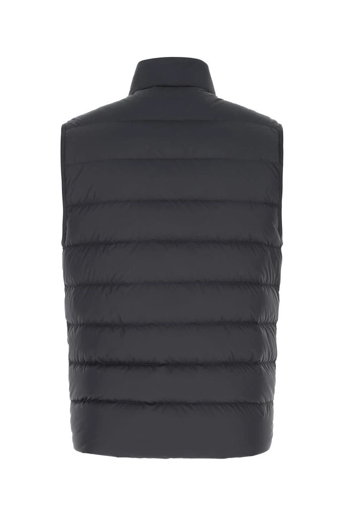 商品Moncler|Navy blue polyester Treompan sleeveless down jacket Blue Moncler Uomo,价格¥5213,第2张图片详细描述