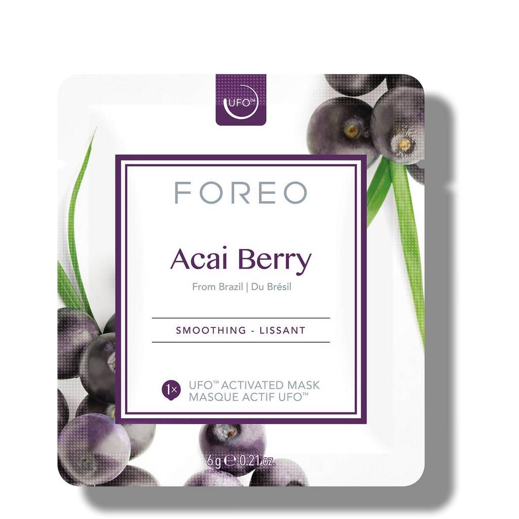 商品Foreo|FOREO Acai Berry UFO/UFO Mini Firming Face Mask for Ageing Skin (6 Pack),价格¥166,第4张图片详细描述