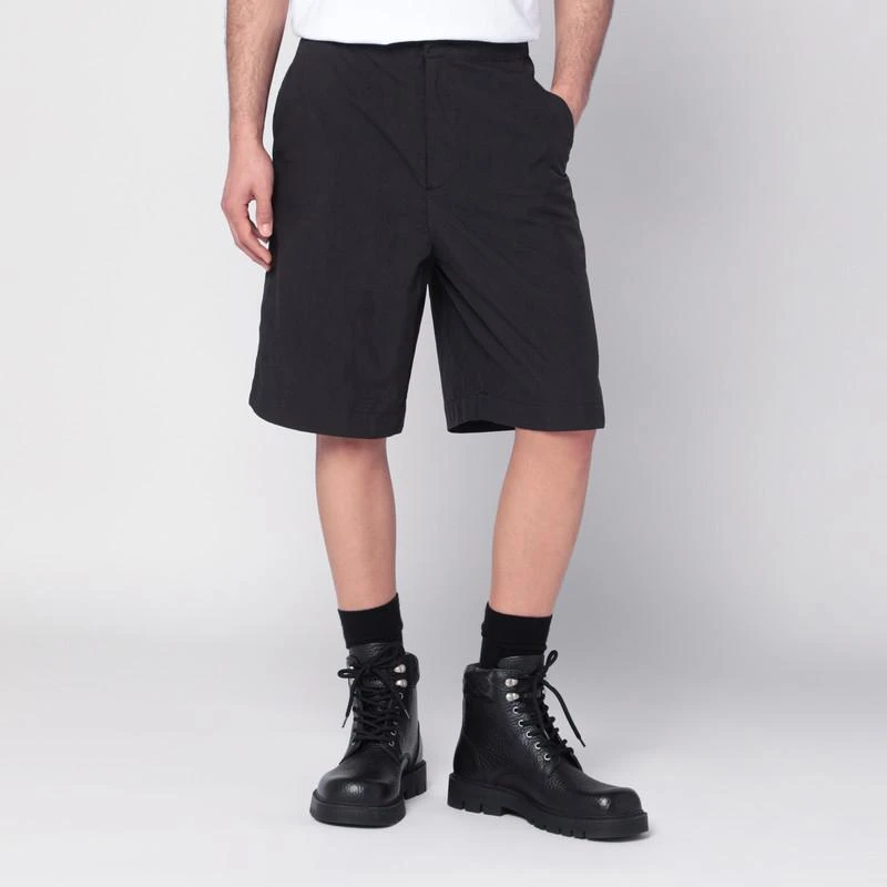 商品OAMC|Peacemaker black bermuda shorts in cotton blend,价格¥559,第1张图片