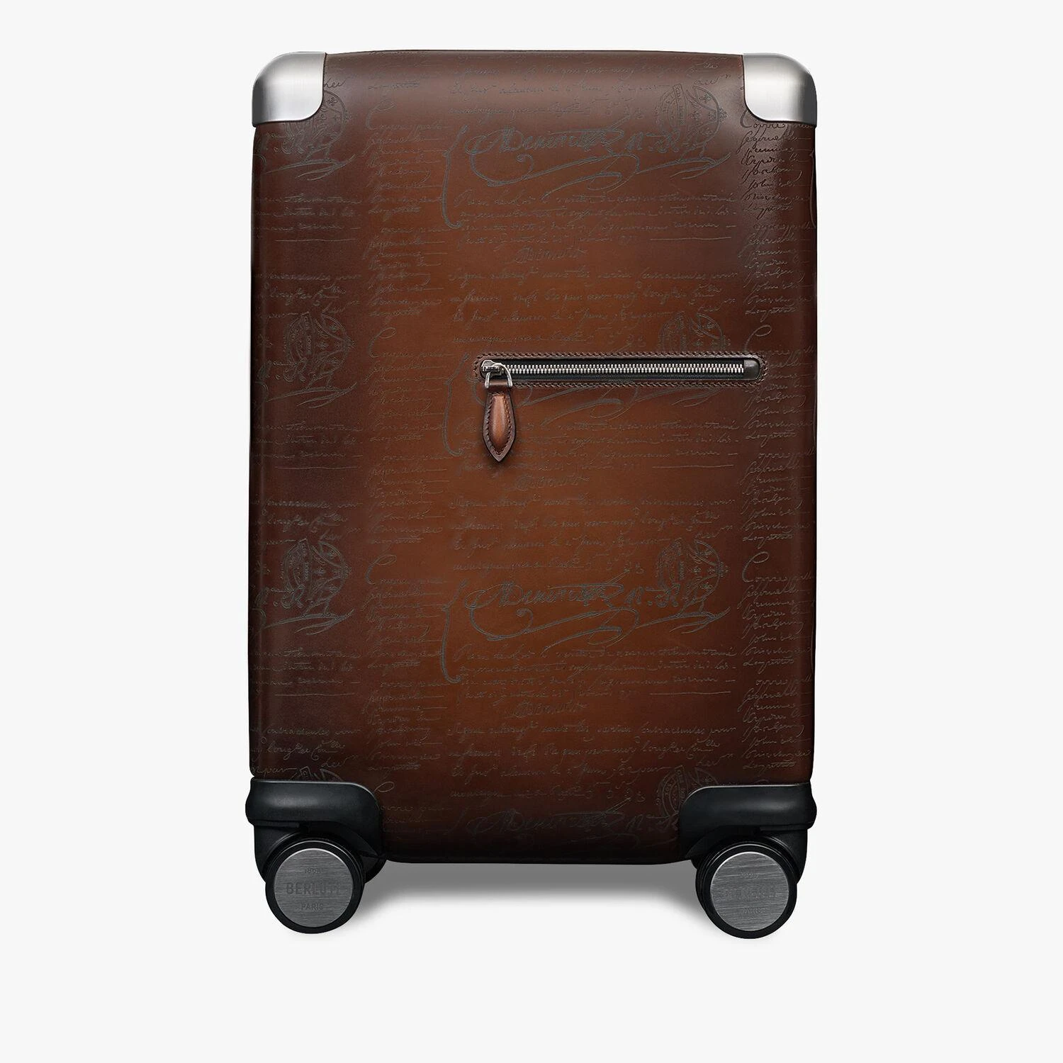 商品Berluti|【预售】 伯鲁提 24秋冬 男士 旅行箱 Formula 1005 Scritto Leather Rolling Suitcase FORMULA__1005__NEO-V2_ML6,价格¥67282,第1张图片