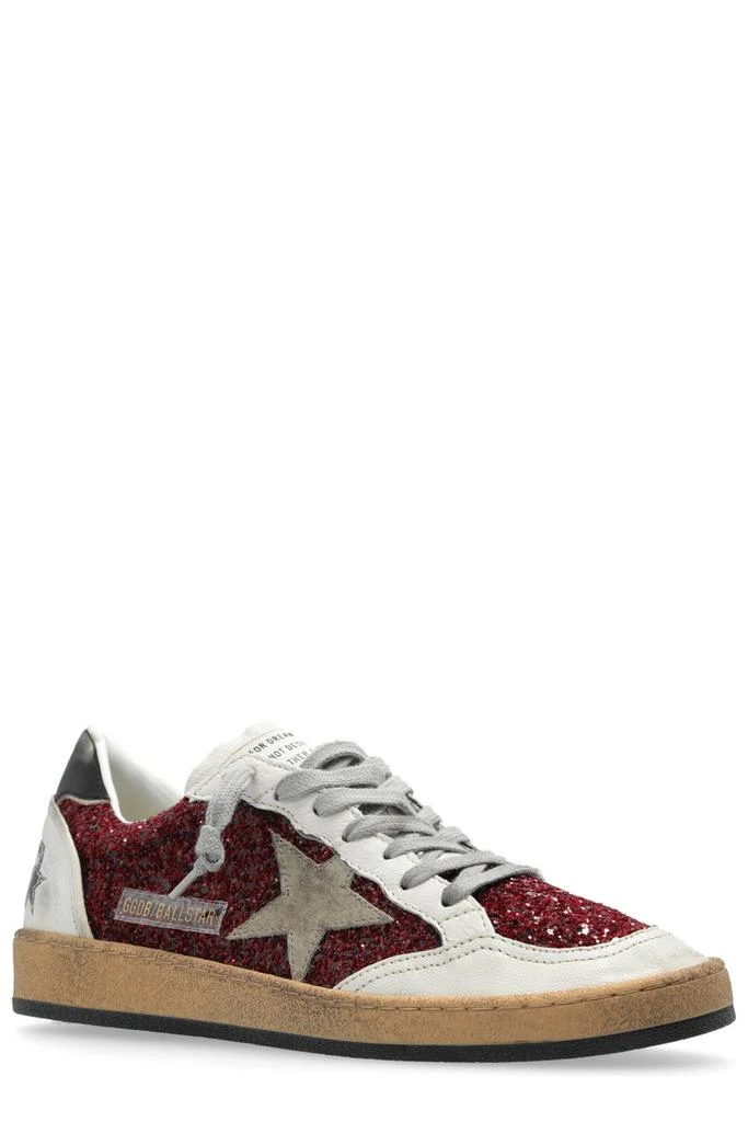商品Golden Goose|Golden Goose Deluxe Brand Ball Star Panelled Glittered Sneakers,价格¥4815,第2张图片详细描述