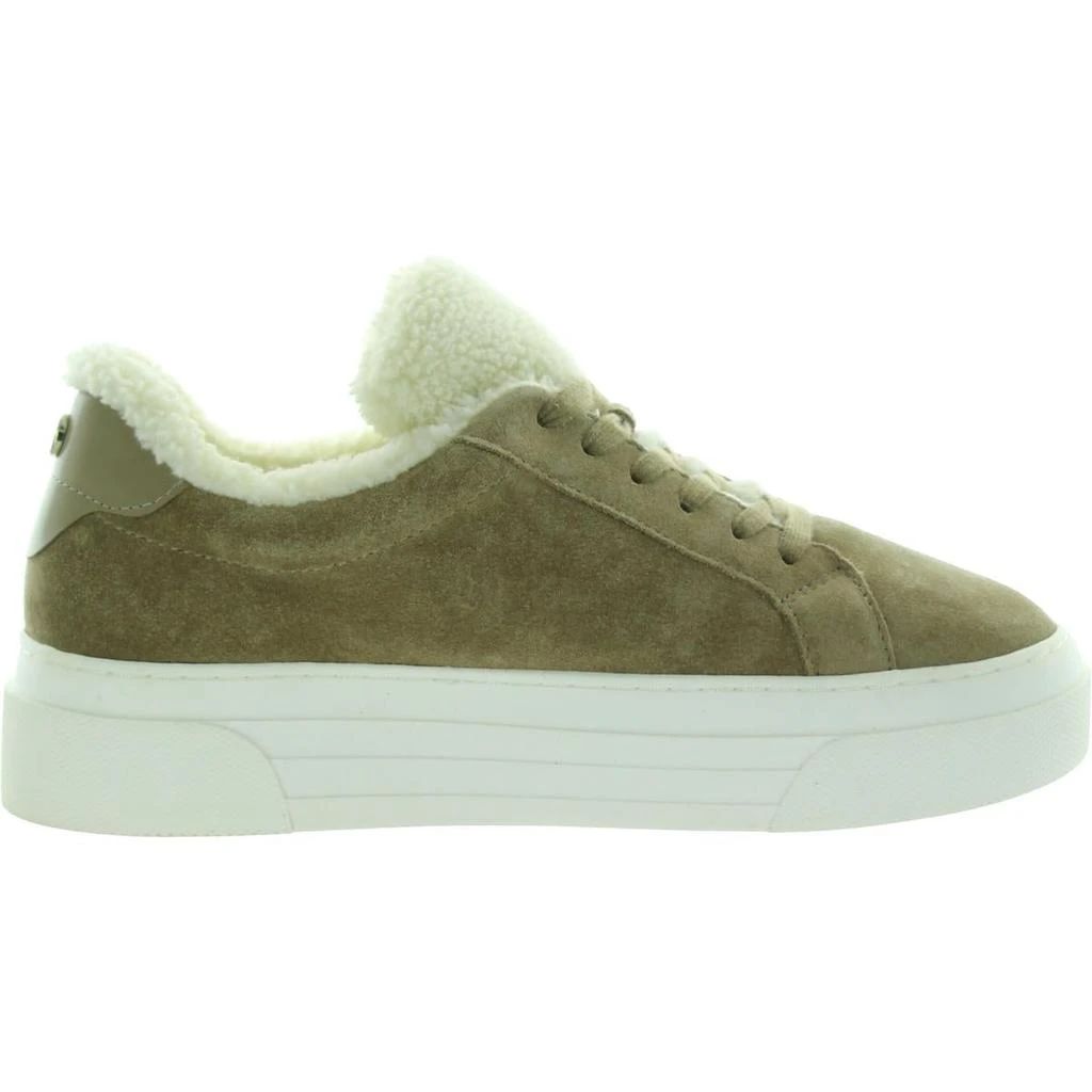 商品Steve Madden|Studio Womens Suede Faux Fur Lined Casual and Fashion Sneakers,价格¥524,第2张图片详细描述