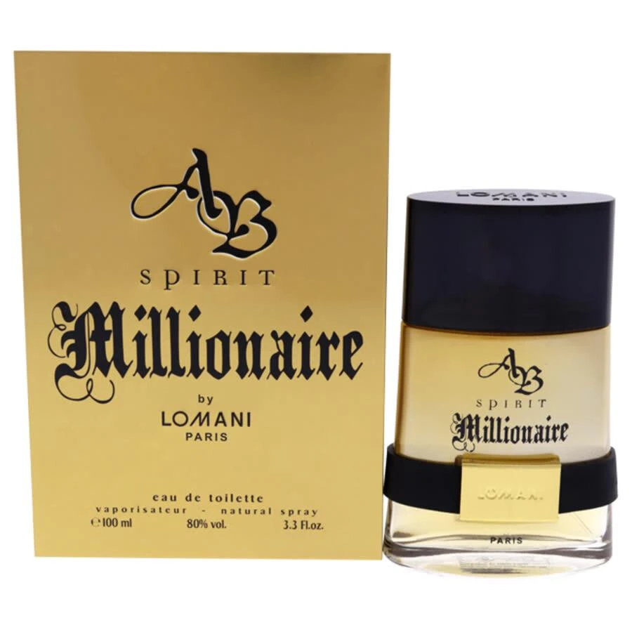 商品LOMANI|Lomani Ab Spirit Millionaire Mens EDT,价格¥112,第1张图片