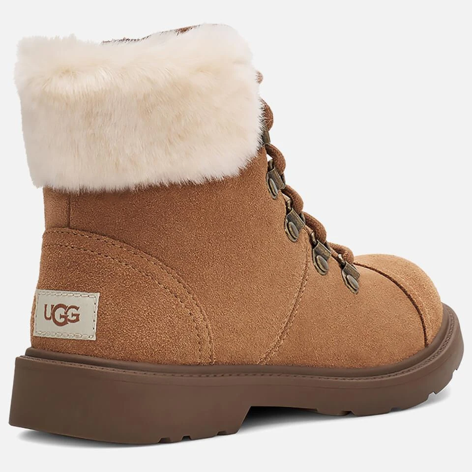商品UGG|UGG KIDS' AZELL HIKER ALL WEATHER BOOTS - CHESTNUT,价格¥418,第4张图片详细描述