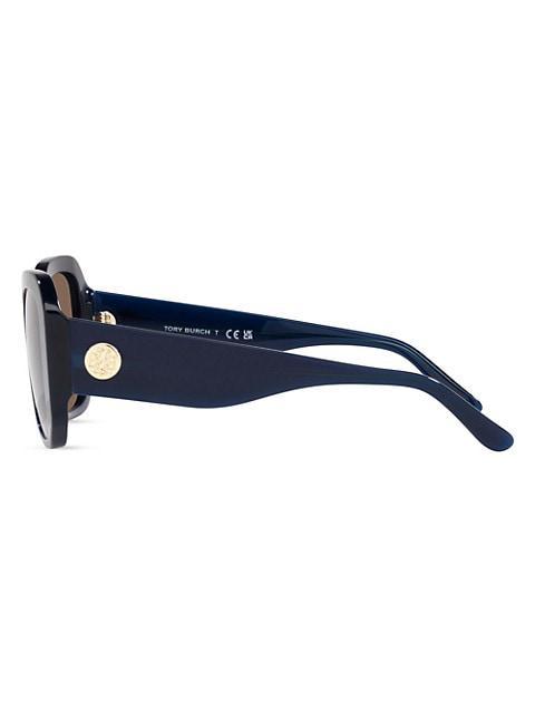 商品Tory Burch|52MM Butterfly Sunglasses,价格¥1265,第6张图片详细描述