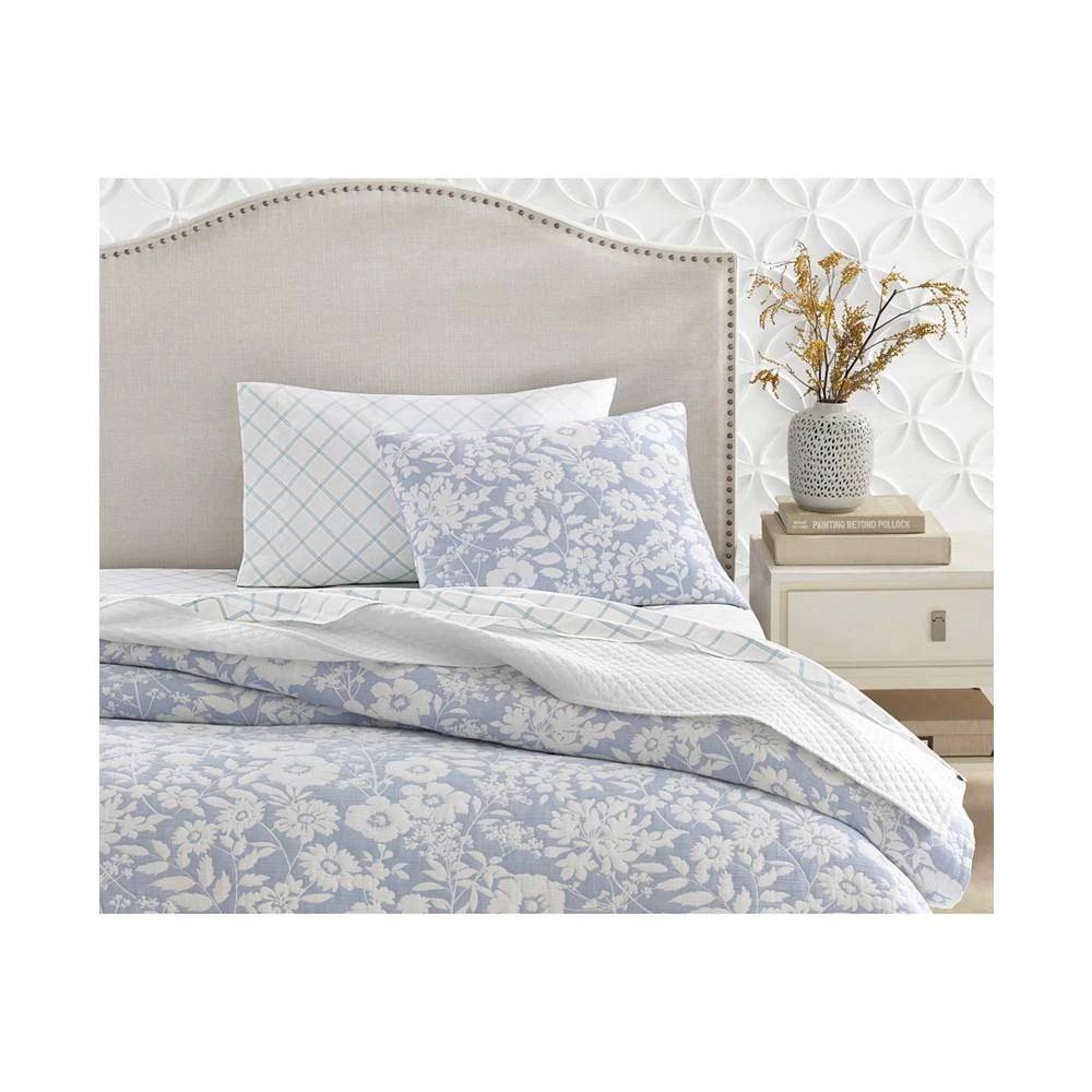 Silhouette Floral 3-Pc. Comforter Set, King, Created for Macy's 商品