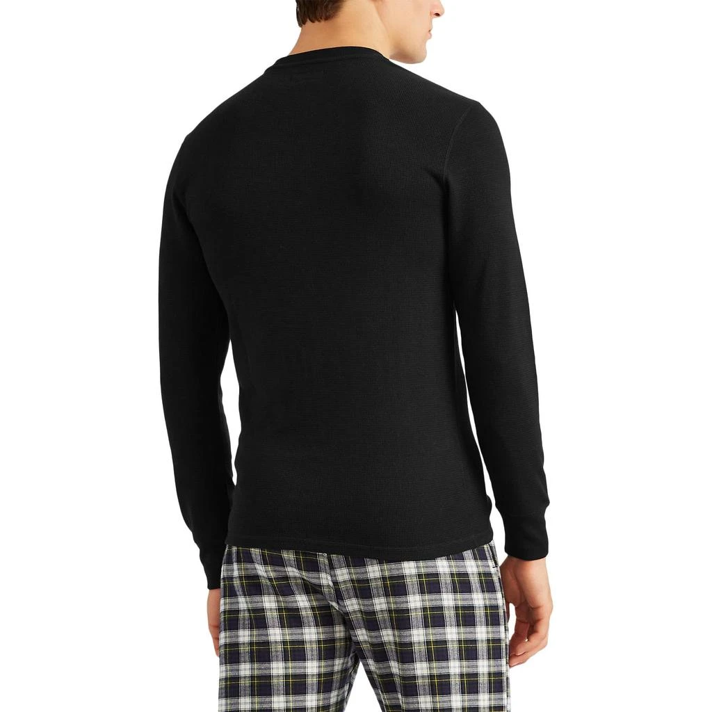 商品Ralph Lauren|Big Waffle Long Sleeve Crew,价格¥312,第2张图片详细描述