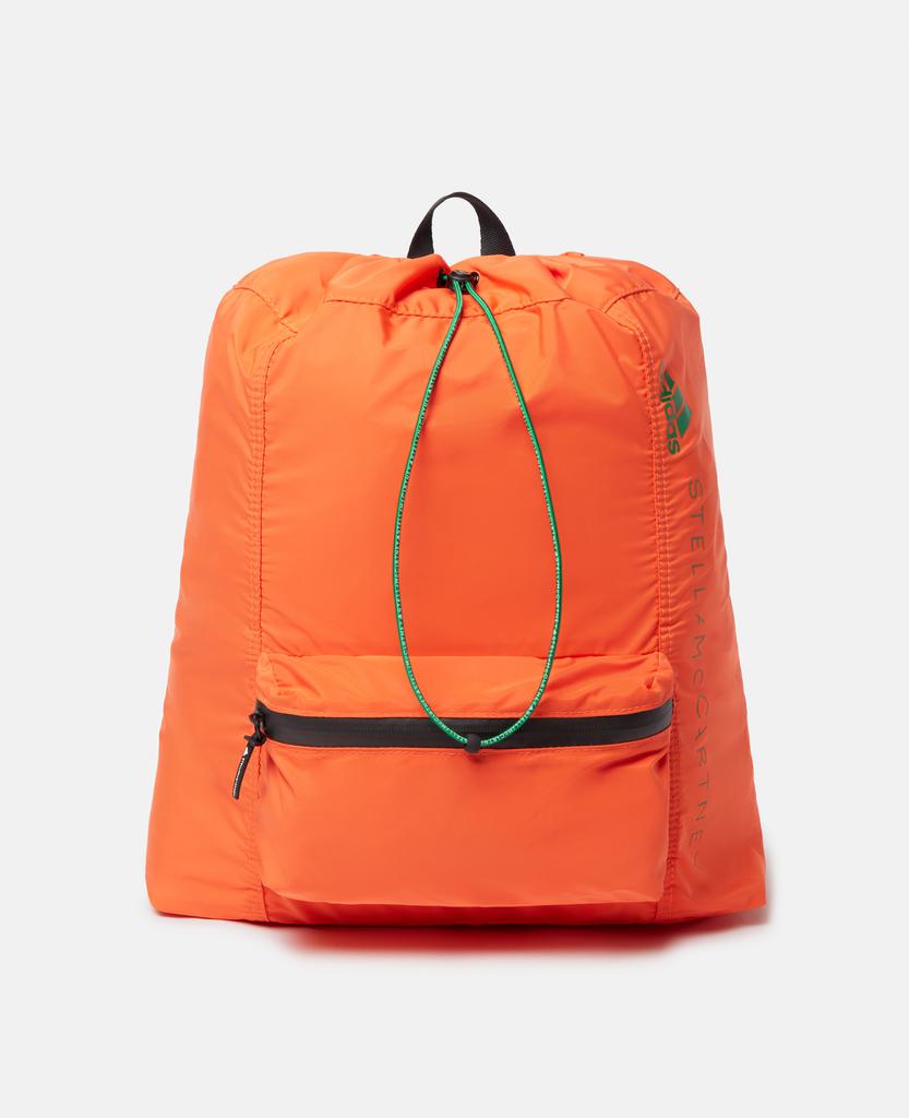 Stella McCartney - Gymsack, Woman, Semi Impact Orange, Black, Green商品第1张图片规格展示