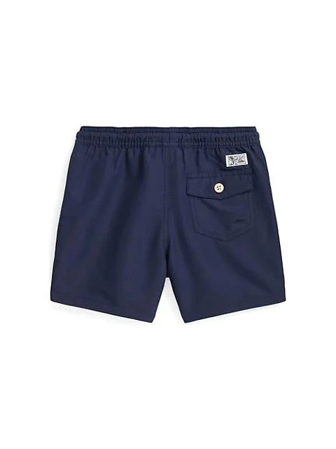 商品Ralph Lauren|Little Boy's & Boy's Windsurfing Polo Bear Swim Trunks,价格¥143,第2张图片详细描述