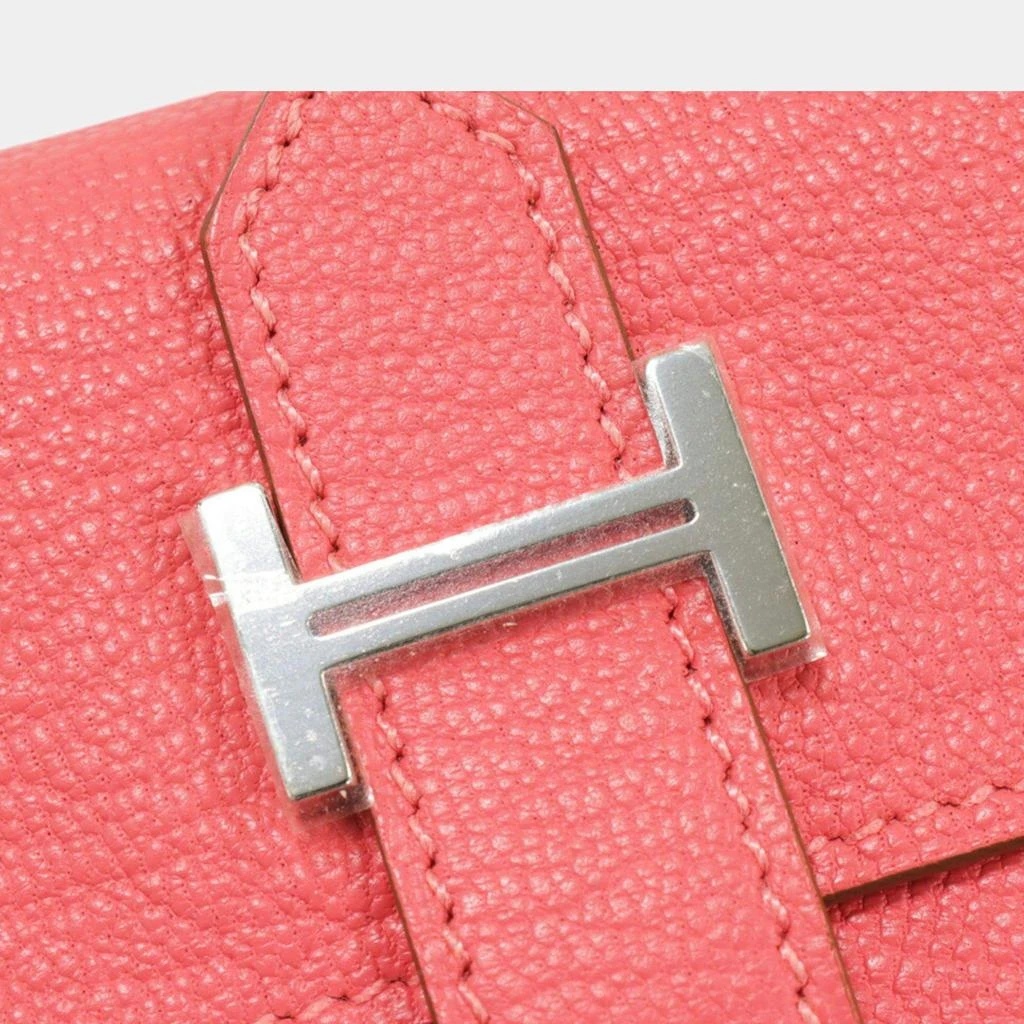 商品[二手商品] Hermes|Hermes Chevre 4 Key Case Rose Lipstick Pink Leather,价格¥15097,第4张图片详细描述