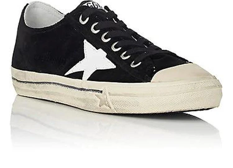 商品Golden Goose|Women's V-Star 2 Velvet Sneakers,价格¥2521,第2张图片详细描述