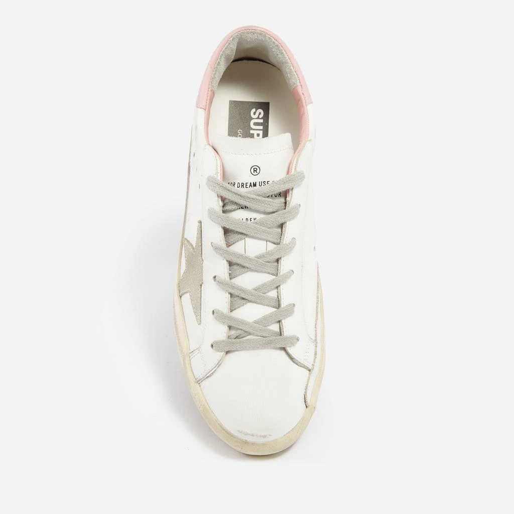 商品Golden Goose|Golden Goose Superstar Leather and Suede Trainers,价格¥4234,第4张图片详细描述