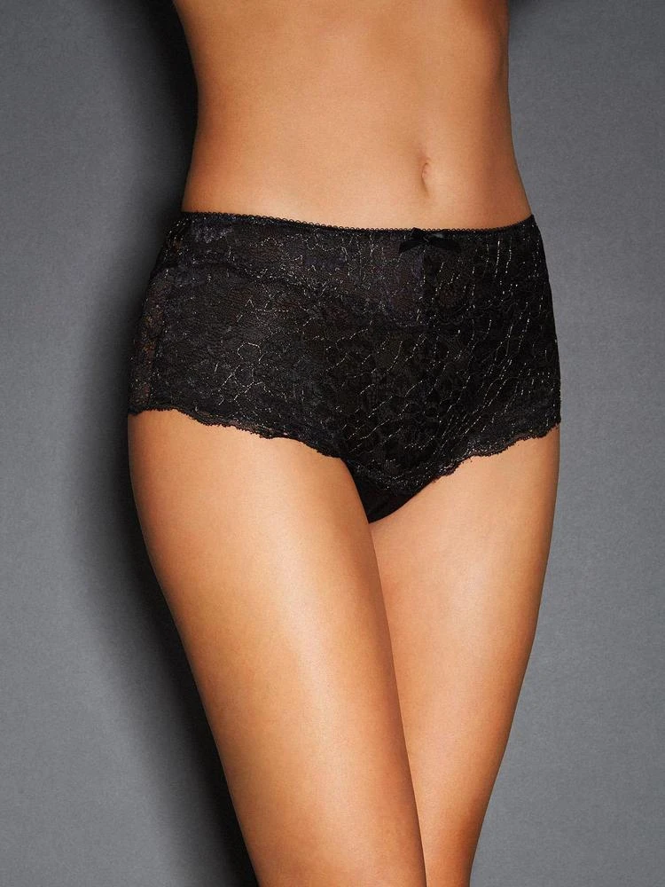 商品Frederick's of Hollywood|Amber Rose Lace High Waist Brief,价格¥37,第1张图片