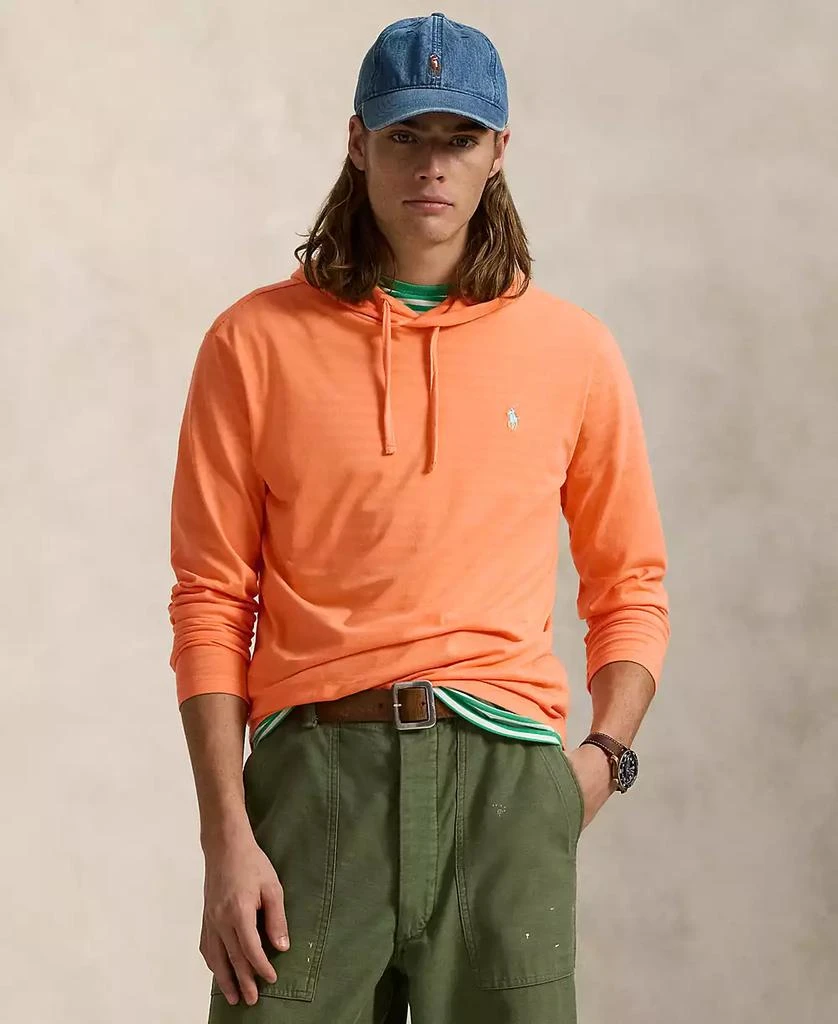 商品Ralph Lauren|Men's Jersey Hooded T-Shirt,价格¥298,第1张图片