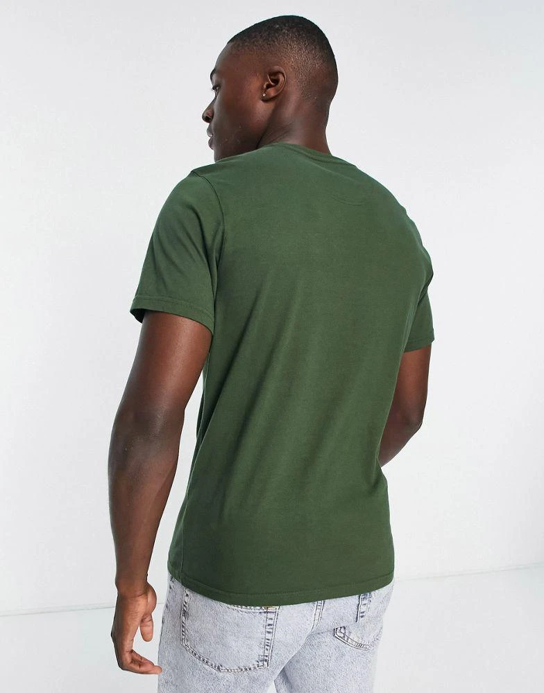 商品Barbour|Barbour International Essential box logo t-shirt in green,价格¥279,第2张图片详细描述