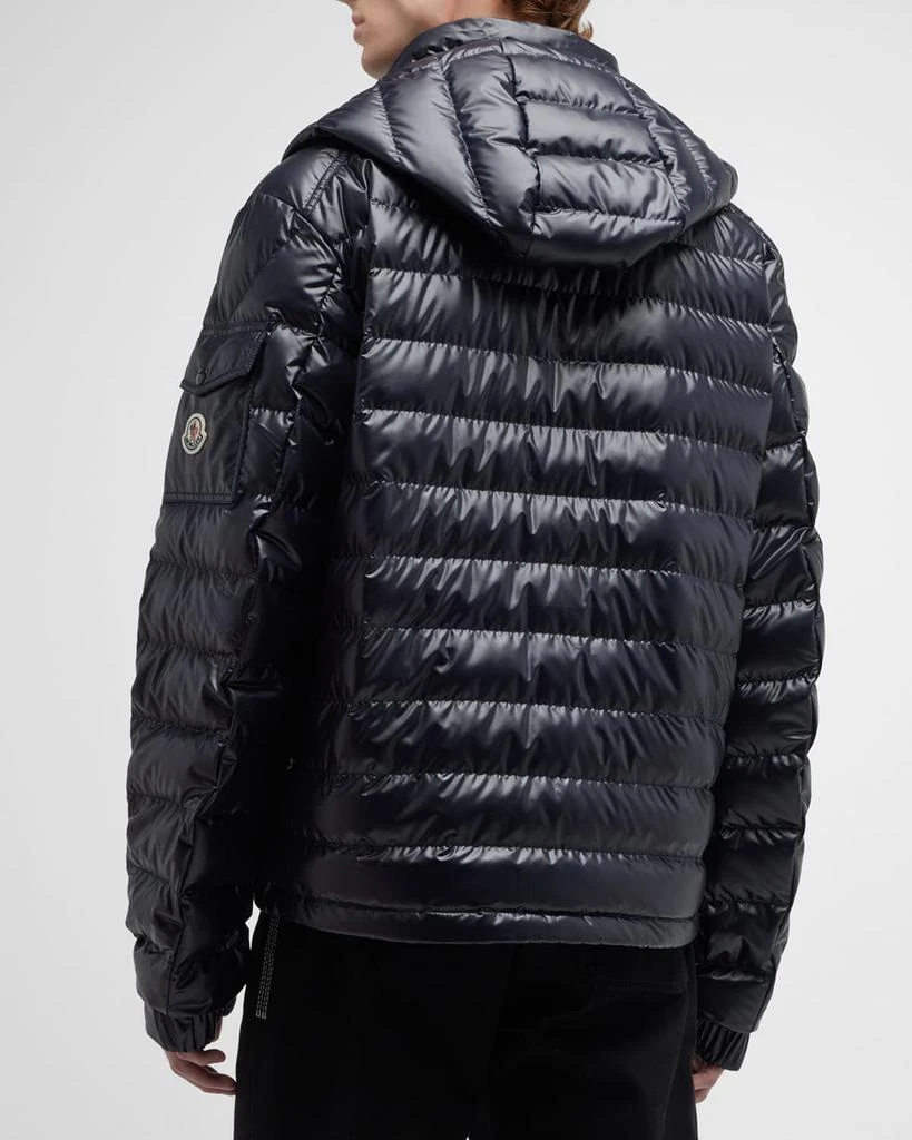 商品Moncler|Men's Lauros Channeled Down Jacket,价格¥15018,第3张图片详细描述