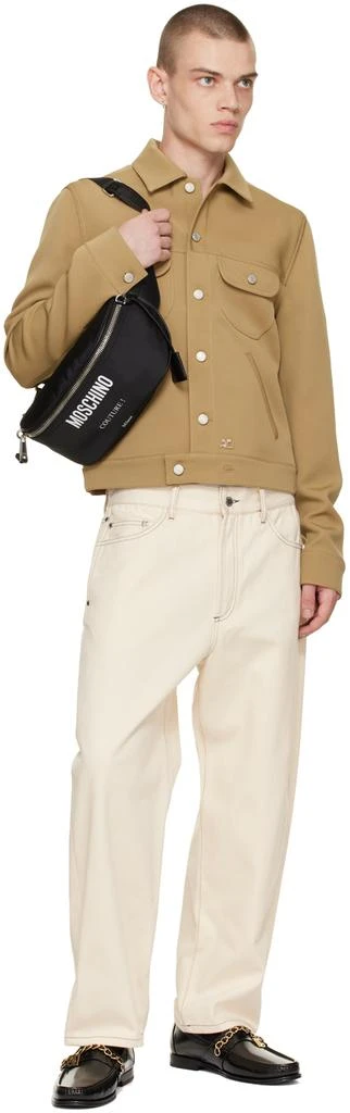 商品Moschino|Black Couture Belt Bag,价格¥2013,第4张图片详细描述