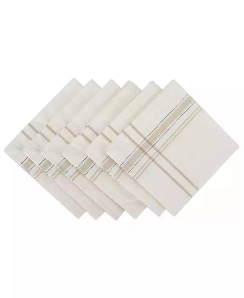 商品Design Imports|Chambray French Stripe Napkin, Set of 6,价格¥195,第1张图片
