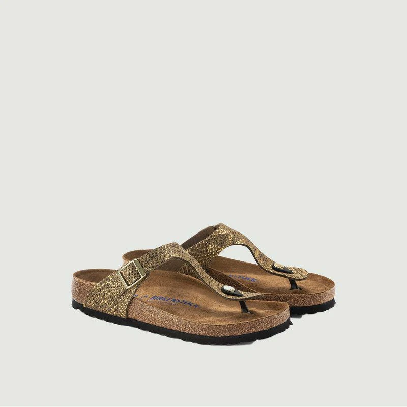 商品Birkenstock|gizeh shiny flip-flops Print BIRKENSTOCK,价格¥991,第3张图片详细描述