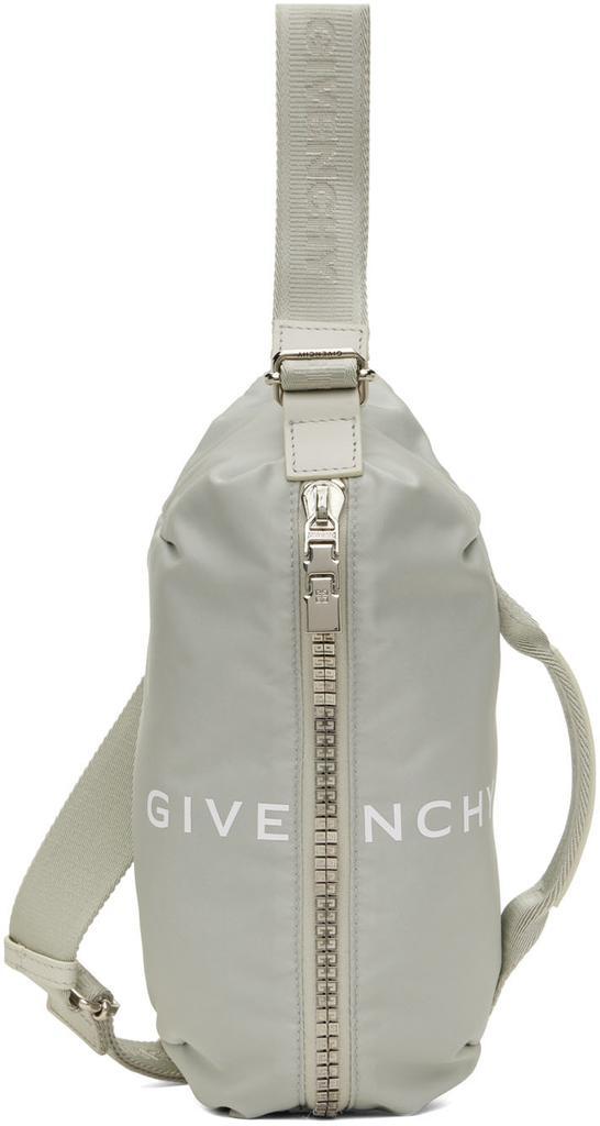 商品Givenchy|灰色 G-Zip 斜挎包,价格¥7954,第1张图片