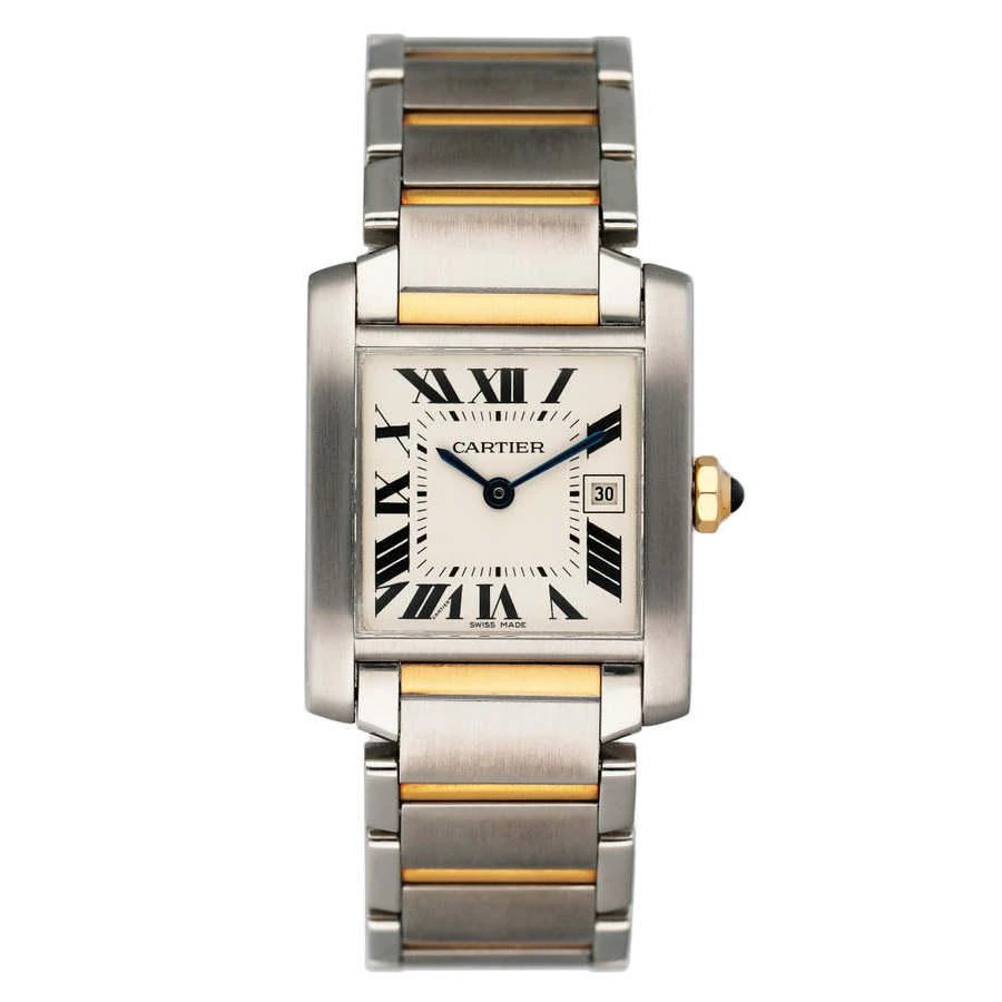 商品[二手商品] Cartier|Pre-owned Cartier Tank Franaise Quartz Unisex Watch 2465,价格¥30650,第1张图片