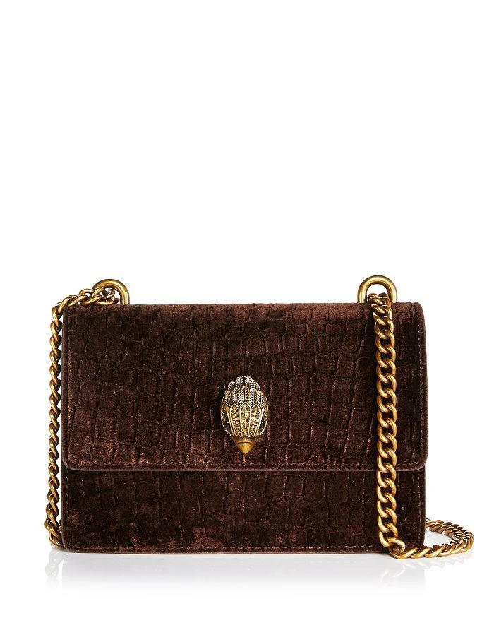 商品Kurt Geiger|Shoreditch Small Embossed Velvet Crossbody ,价格¥1834,第1张图片