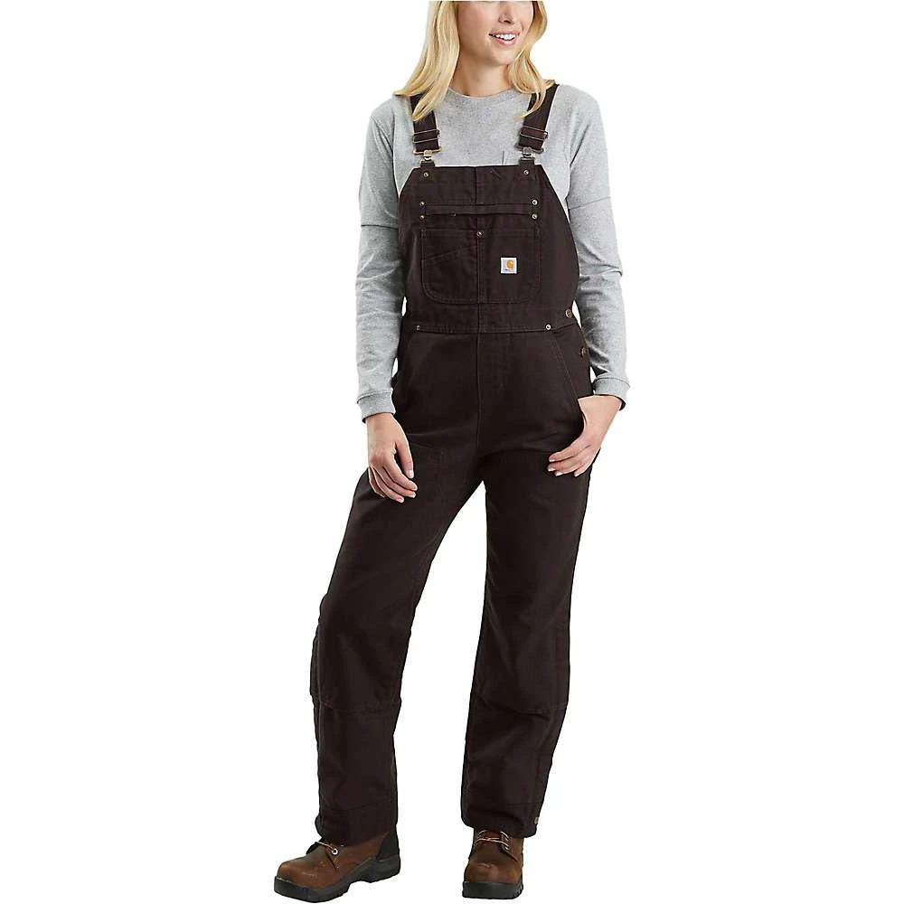 商品Carhartt|Carhartt Women's Quilt Lined Washed Duck Bib Overall,价格¥993,第3张图片详细描述