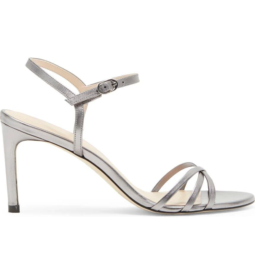 商品Stuart Weitzman|Starla 80 Ankle Strap Sandal,价格¥495,第3张图片详细描述