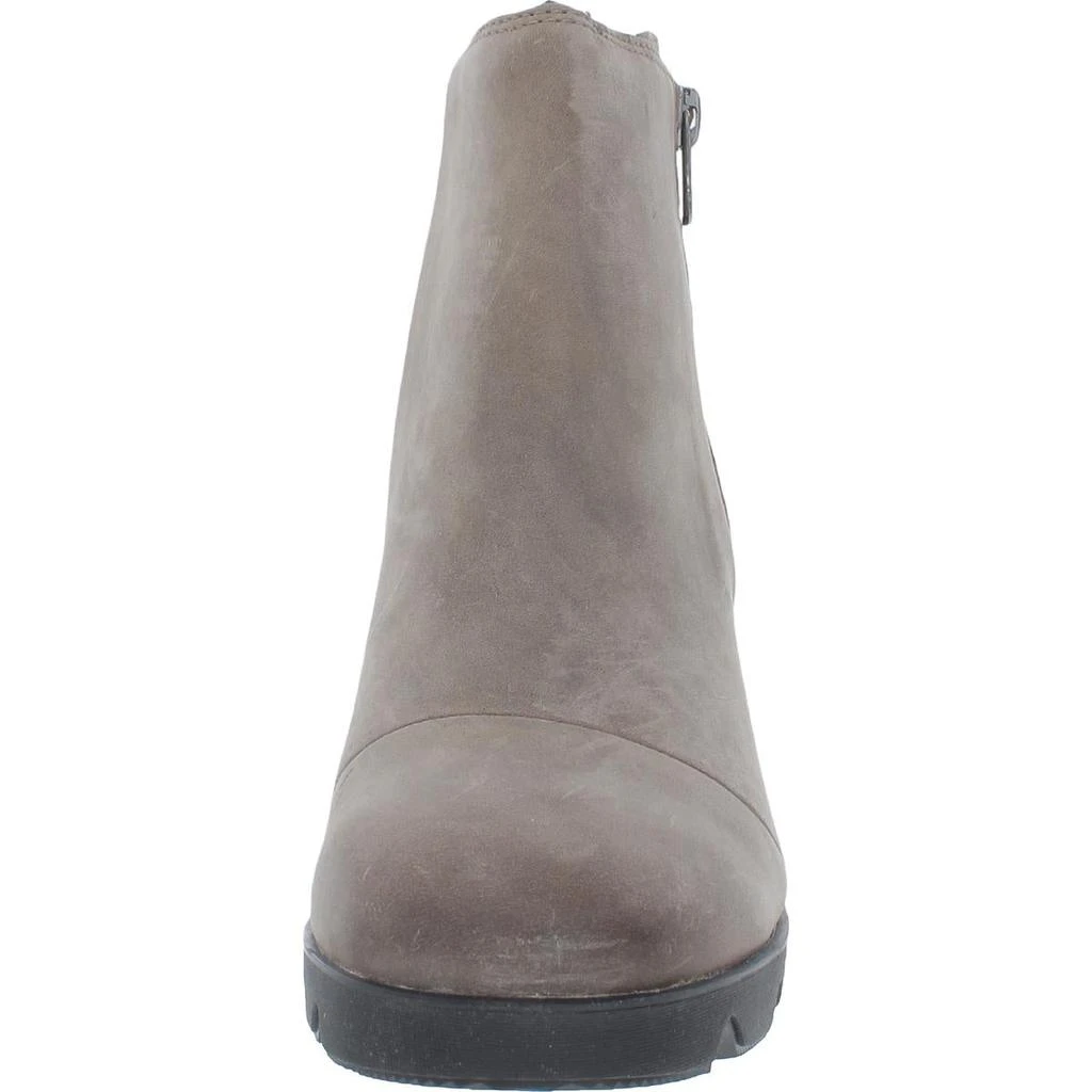 商品SOREL|Sorel Womens Joan Uptown Leather Ankle Wedge Boots,价格¥531,第4张图片详细描述