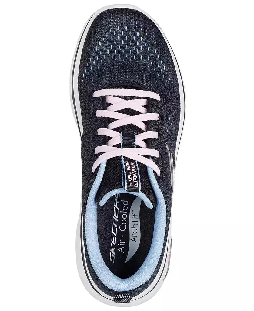 商品SKECHERS|Women's GO WALK Arch Fit 2.0-Vivid Sunset Walking Sneakers from Finish Line,价格¥410,第3张图片详细描述