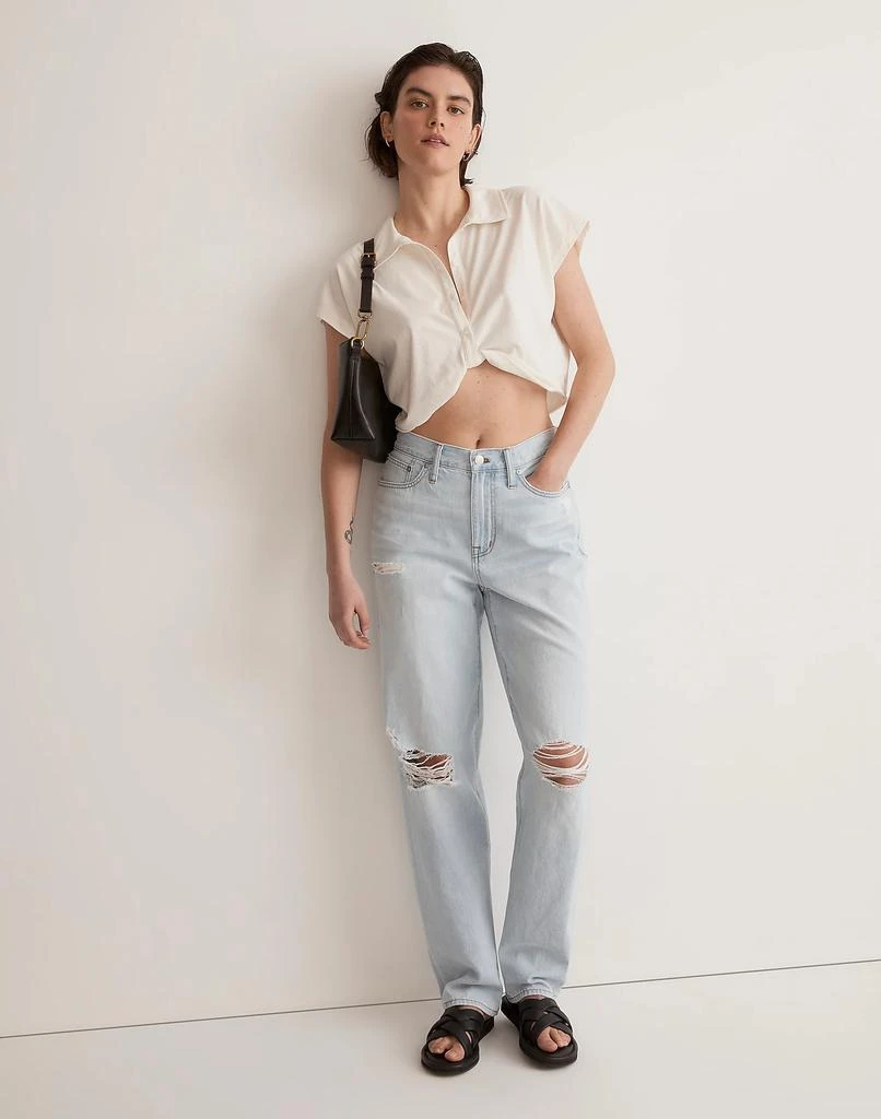 商品Madewell|The Petite Slouchy Boyjean,价格¥318,第1张图片