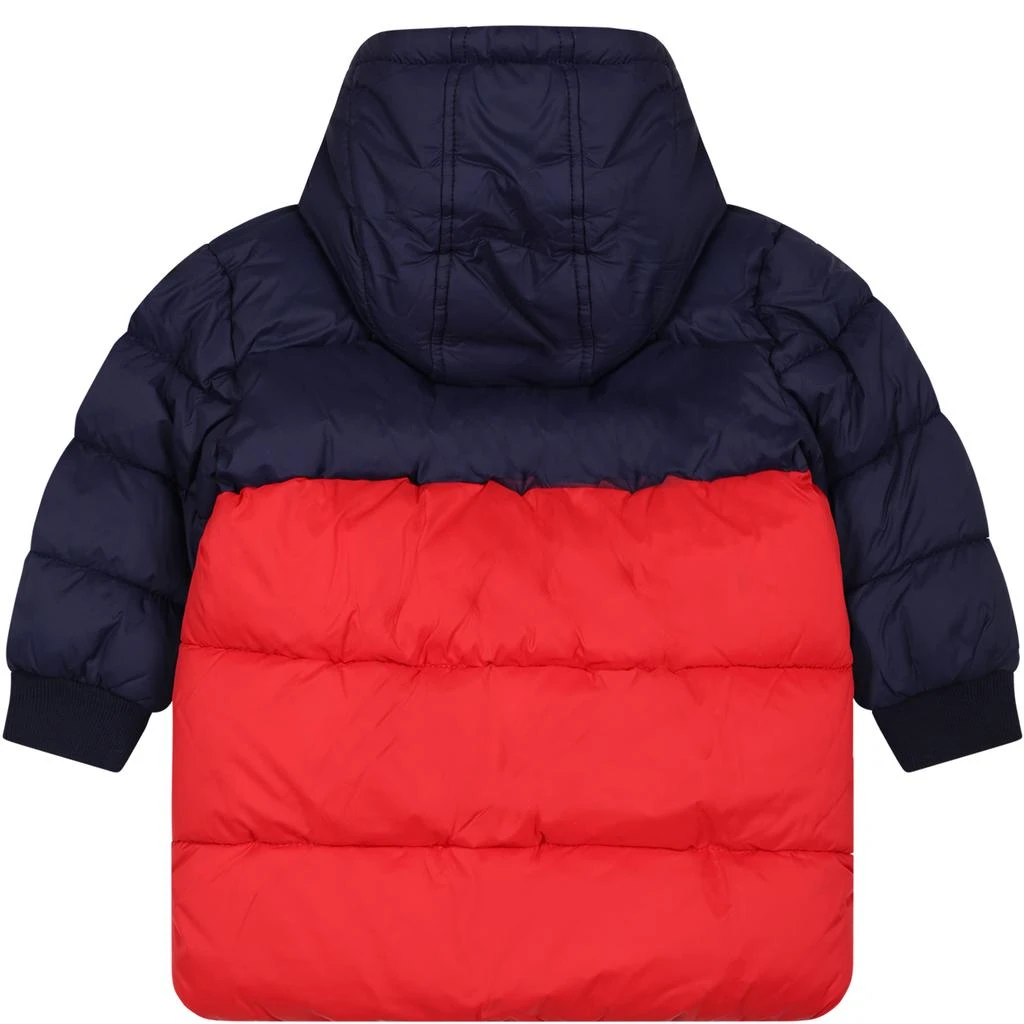 商品Timberland|Blue Down Jacket For Baby Boy With Logo,价格¥932,第2张图片详细描述