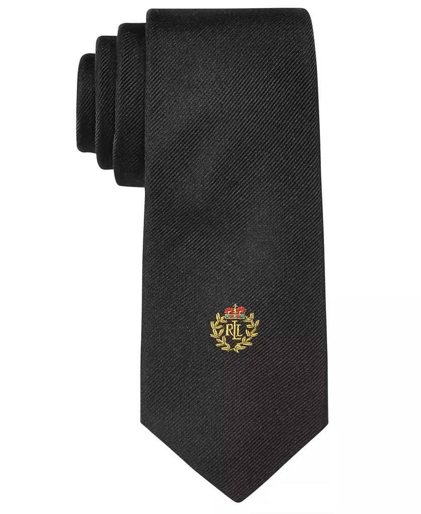 商品Ralph Lauren|Boys Solid Crest Tie,价格¥41,第1张图片